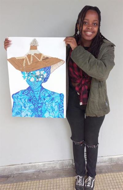 Special honour for Knysna High art student