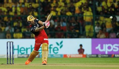 Faf fires but Bangalore fall just short