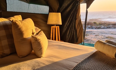 Namaqua Flower Beach Camp is setting a new standard for “leaving no trace” on South Africa’s wildflower shores