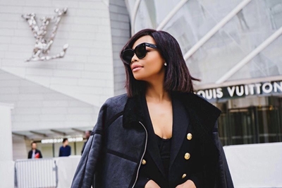 Bonang donates groceries to families while Black Coffee raises over R90K