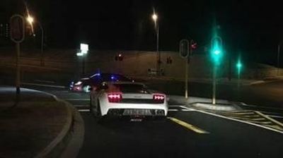 Lamborghini driver arrested for driving 250 km/h