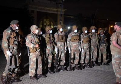 Deployment of SANDF soldiers extended to 13 September at cost of R255m