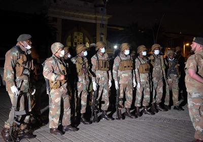 Deployment of SANDF soldiers extended to 13 September at cost of R255m
