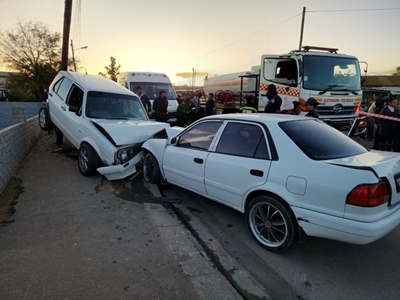 Power outage after accident
