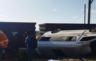 Taxi and train collision claims yet another young life