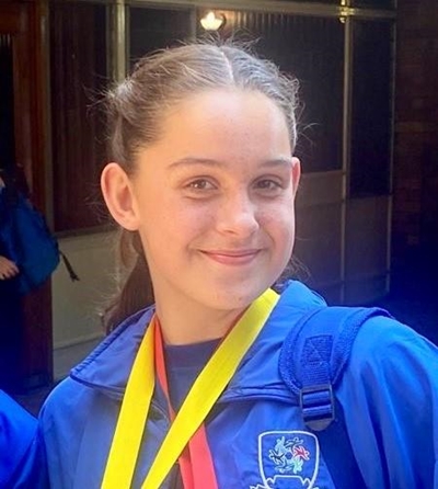 Gymnasts make George proud