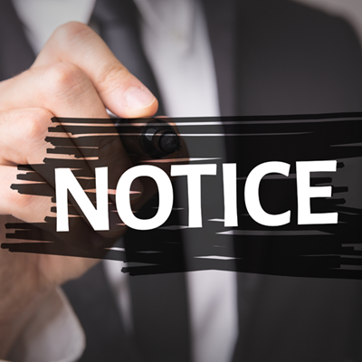 Notice - Lotusville housing project: township establishment on a portion of remainder ERF 1721, Aberdeen 