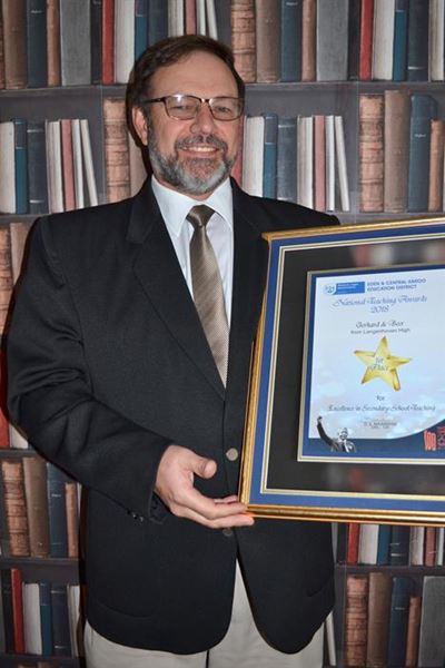 Hoërskool Langenhoven gee toekenning