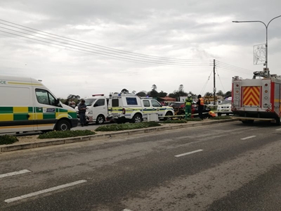 High-speed chase ends in crash