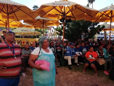 Lewendige politieke debat by KKNK