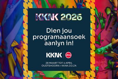 Laaste week vir KKNK 2026-programaansoeke!