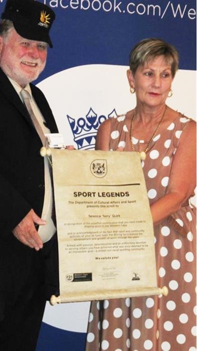 Chess devotee named a Sport Legend