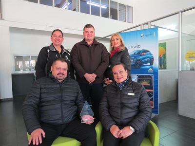 Renault Oudtshoorn weer nasionale wenner