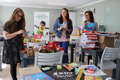 KILT provides stationery to over 100 children