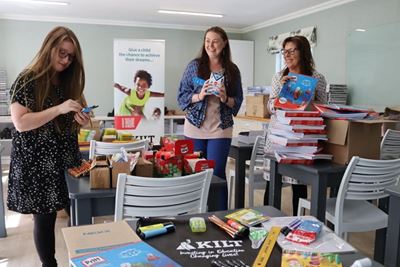 KILT provides stationery to over 100 children