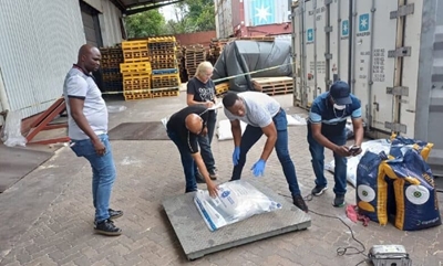 Police seize pure cocaine worth over R80m at Durban Harbour