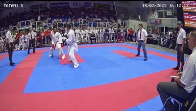 Local boy outstanding at World Karate Champs