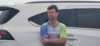 Brad Weiss pulls out of the Ironman