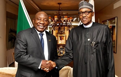 ‘Nigerians aren’t criminals, Cyril Ramaphosa and Muhammadu Buhari’