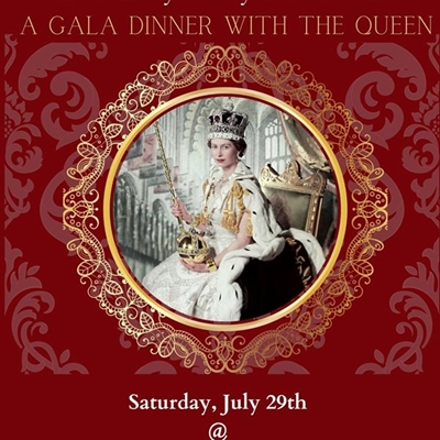 Bedford’s Christmas in July: Dinner with the Queen