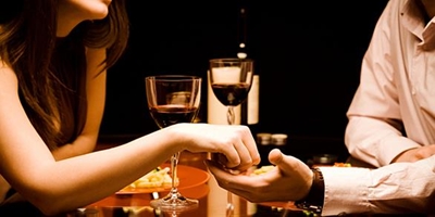 Saying "Happy Valentine's Day" with food