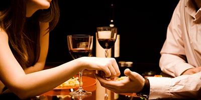 Saying "Happy Valentine's Day" with food