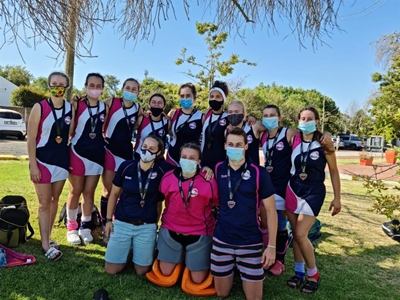 Fine achievements by indoor hockey players