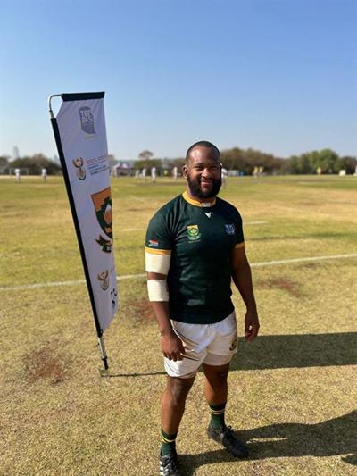 Local plays for SA Deaf Rugby
