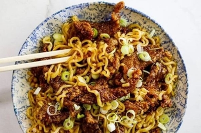 Slow cooker honey soy beef