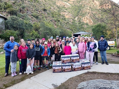 SA for Hope besoek landsdienskamp