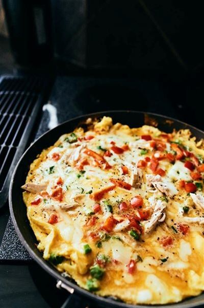 Recipe of the day: Puffy omelette stir fry 