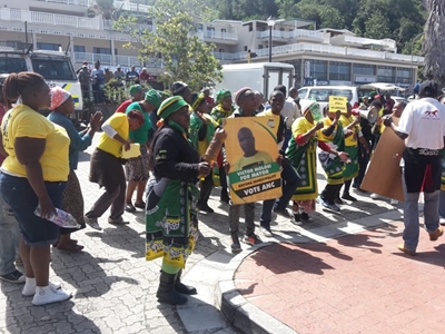 Bail hearing causes traffic backup