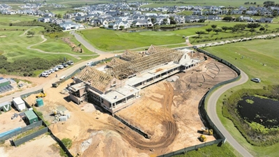 Progress on the new Kingswood Community Centre/Clubhouse
