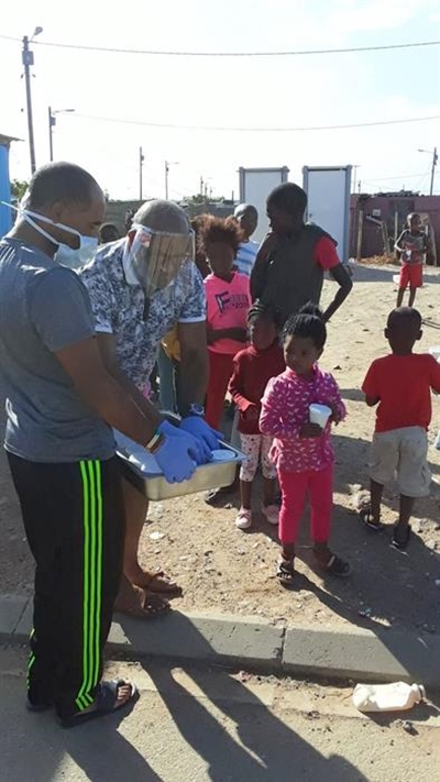 'Inundated by requests for food parcels'