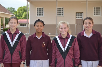 Volkskool-dogters behaal derde plek