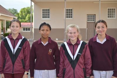 Volkskool-dogters behaal derde plek