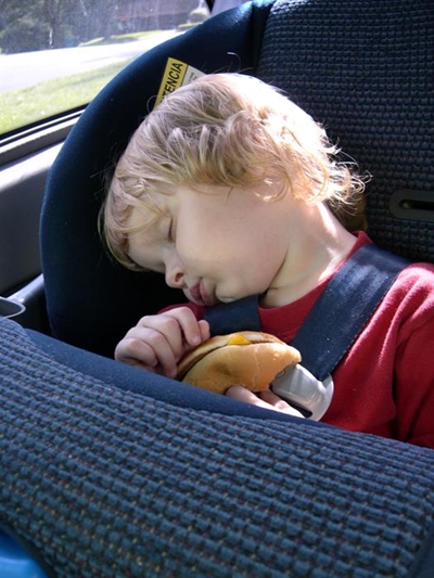Don't let a child get heatstroke