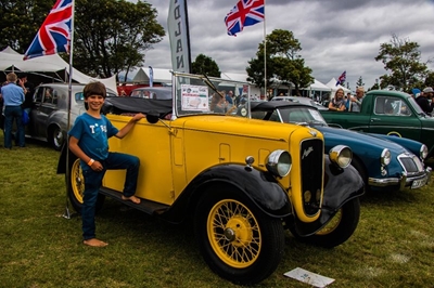 Rare and unusual cars at show