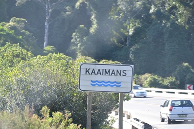 Accident in Kaaimans Pass
