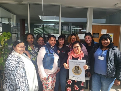 Forty years of service and a farewell party