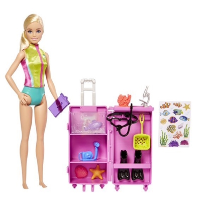 Barbie adds new marine biologist doll to inspiring career range 
