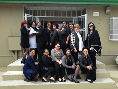 Kroonvale teachers wear black