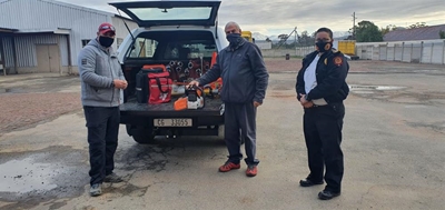Nuwe toerusting vir rampbestuur
