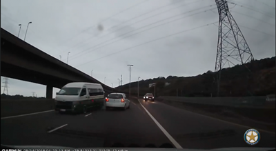Suspects race through Durban North traffic in high-speed chase