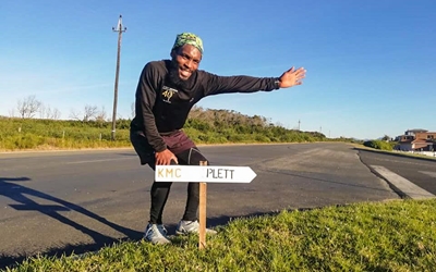 Knysna runners pound Plett roads