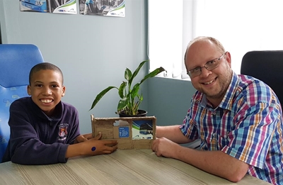 Kleine Goliath se groot liefde vir GO GEORGE