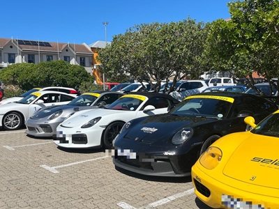 Tour of luxury cars makes pit stop in Mossel Bay