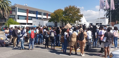 Protest over NSFAS non-payment
