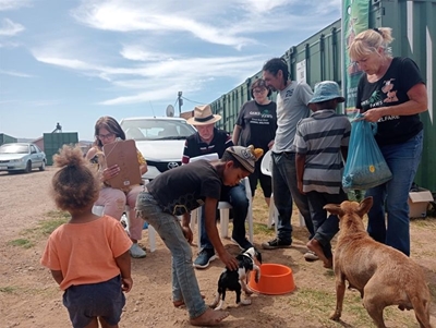 Caws 4 Paws liefdesdiens vir diere-welsyn in Wolwedans