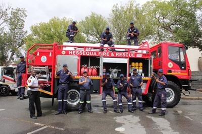 Bredell ontmoet Hessequa-brandweer